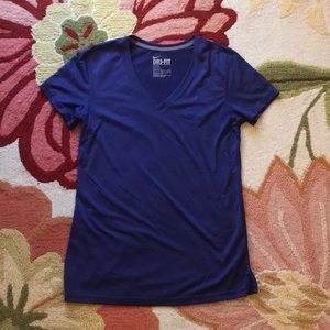 Nike dry fit V neck t shirt